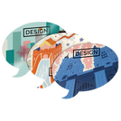 postkarten-stanzform-sprechblase-partielle-relieflackveredelung-guenstig-drucken - Warengruppen Icon