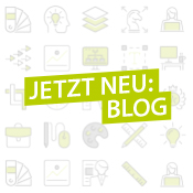 Der Blog von WIRmachenDRUCK ist live - Stimmungsbild mit kleinen Symbolen, die die Themen illustrieren