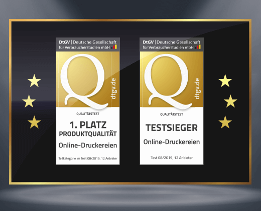 Testsieger unter dtgv