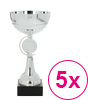 5er-set-pokal-schale-silber-mit-einseitiger-lasergravur-auf-sockelschild