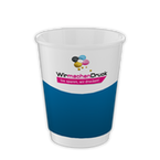 Becher doppelwandig 300ml, 4/0-farbig