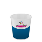 Becher einwandig 100ml, 4/0-farbig (CMYK)