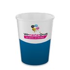 Becher einwandig 300ml, 4/0-farbig (CMYK)