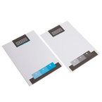 Briefpapier DIN A5, 4/1 farbig (Vorderseite: farbig / Rückseite: Graustufen), Bankpostpapier mit Wasserzeichen