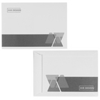 Briefumschlag DIN C5 (Lasche an der schmalen Seite) haftklebend ohne Fenster beidseitig 1/1 bedruckt