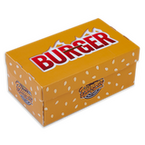 Burgerbox (17,5 x 10 x 7,5 cm) einseitig bedruckt 4/0-farbig