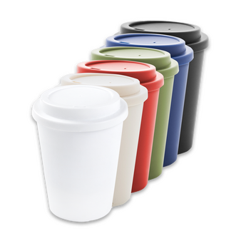 Doppelwandiger To-go-Becher unbedruckt