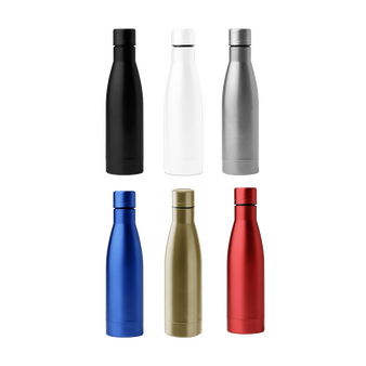 Edelstahl-Isolierflasche mit Kupfervakuum 500 ml, Personalisierung auf Anfrage