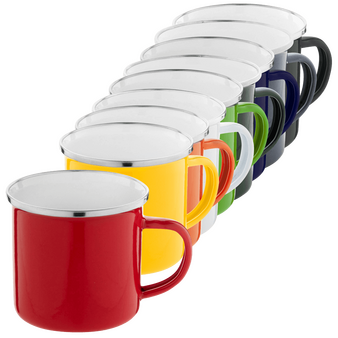 Emaille-Tasse Vintage