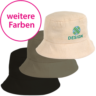 Fischerhut aus recycelter Baumwolle