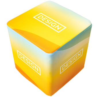 Flatcube nachhaltiger faltbarer Sitzwuerfel