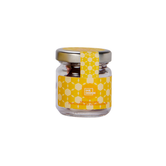 Fruchtgummi Zimtsterne im Glas, farbig bedruckt, Motiv