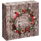 Geschenkbox, farbig bedruckt, Motiv