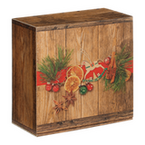 Geschenkbox, farbig bedruckt, Motiv