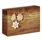 Geschenkbox, farbig bedruckt, Motiv