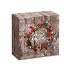 Geschenkbox, farbig bedruckt, Motiv