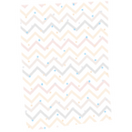 Geschenkpapier B1 (700 x 1000 mm) mit Zickzack-Motiv