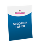 Geschenkpapier DIN A3 (297 x 420 mm) einseitig 5/0-farbig bedruckt (CMYK + 1 Sonderfarbe)