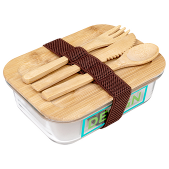 Glas-Lunchbox bedruckt