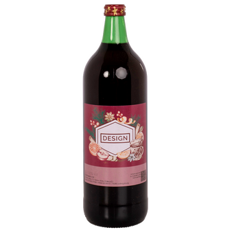 Glühwein Rot, 1 l, 4/0-farbig einseitig bedruckt