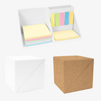 Haftnotizen-Set 250 Blatt inkl. 180 Papiermarkern in unterschiedlichen Farben und einem Stifthalter
