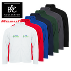 Fleecejacke, farbig bedruckt, Vorderseite, Farbauswahl