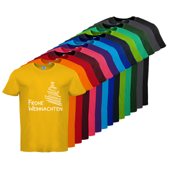 Tshirt, farbig bedruckt, Motiv