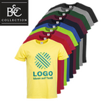 Herren-T-Shirt Premium, farbig - B&C Collection, mit zwei Druckpositionen