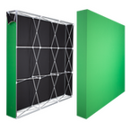 Greenscreen Wand mit Kedersystem 5 x 3, Modell ab 2025