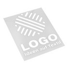Folie, transparent, Logo
