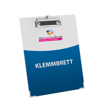 Klemmbrett, farbig bedruckt, Motiv