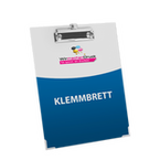 Klemmbrett, farbig bedruckt, Motiv