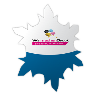 hochwertiges-magnetschild-in-schneeflockeform
