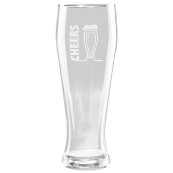 Glas frontal graviert