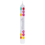 Individuelle Kerze 18,5 x &Oslash; 2,1 cm, 4/0-farbig einseitig bedruckt