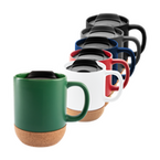 Keramiktasse mit Korkboden