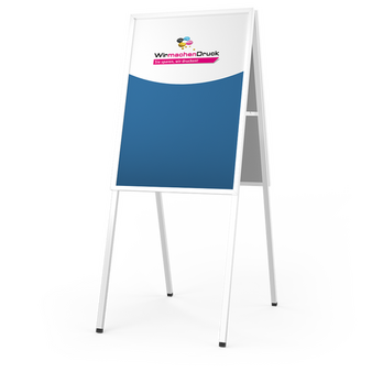 Kundenstopper STANDARD 50 x 70 cm, 25mm Rahmen, Gehrungsecken, mit Plakaten