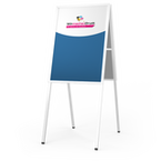 Kundenstopper STANDARD 50 x 70 cm, 25mm Rahmen, Gehrungsecken, mit Plakaten