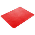 Kunstleder-Mousepad mit Unterseite aus Gummi (22 x 18 cm), ohne Werbeanbringung