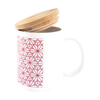 Tasse bedruckt seitlich
