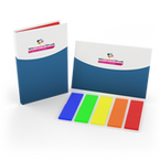 Papiermarker-Set 40 Blatt im bedruckten Softcover-Kartonumschlag farbig bedruckt