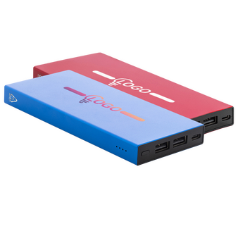Powerbank hohe Kapazit&auml;t bedruckt