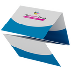 Selfmailer, gefalzt auf MAXI-Format (23,5 x 12,5 cm), 8-seiter