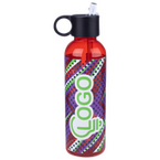 Sportflasche aus RPET mit Flip-Top-Deckel, 500 ml