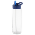 Sportflasche aus RPET mit Flip-Top-Deckel, 650 ml, ohne Werbeanbringung