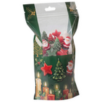 Standbodenbeutel 250 ml (13 cm x 19 cm x 8 cm) mit neutraler Bodenfalte mit Zipper und Euroloch