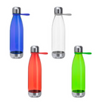 Transparente Sportflasche 700 ml, Personalisierung auf Anfrage