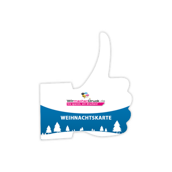 Weihnachtskarten Stanzform Facebook
