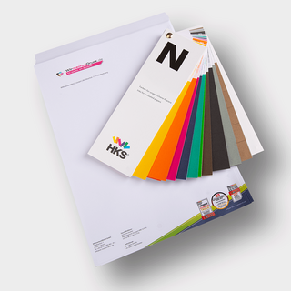 Briefpapier mit Sonderfarben