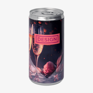 Leckerer Secco Rosato in personalisierter Alu-Getränkedose